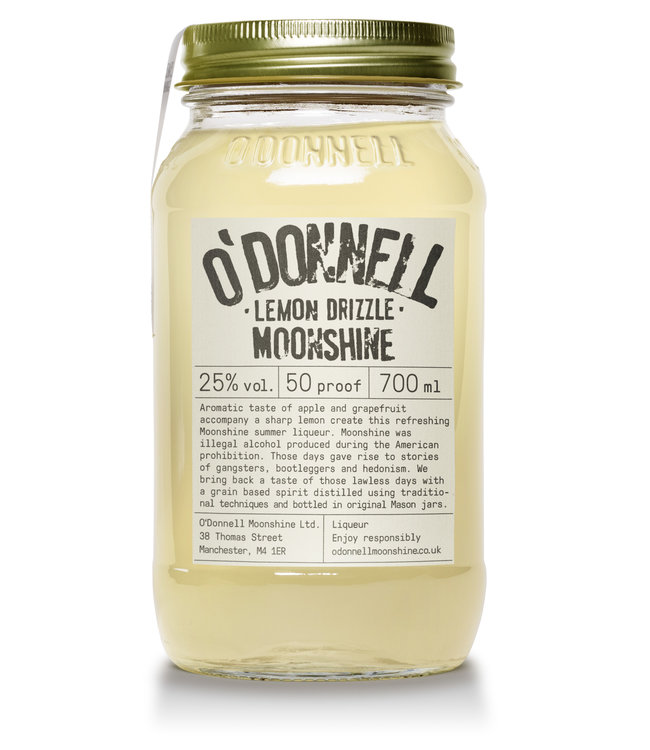 O'Donnell Moonshine Lemon Drizzle 0,70 ltr 25%