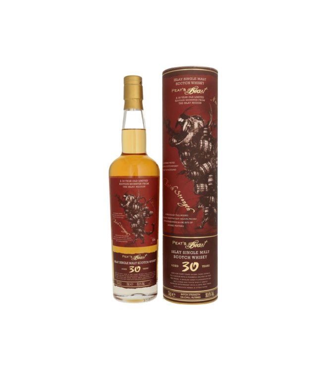 Peat's Beast 30 Years Old 0,70 ltr 50,6%