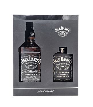 Jack Daniel's Jack Daniel's Giftpack Met Hipflask 0,70 ltr 40%