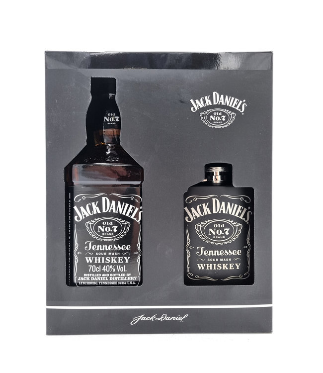 Jack Daniel's Giftpack Met Hipflask 0,70 ltr 40%