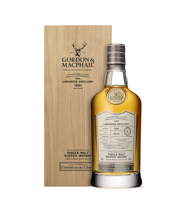 Linkwood 30 Years Old 1991 Gordon & MacPhail 0,70 ltr 53,1%