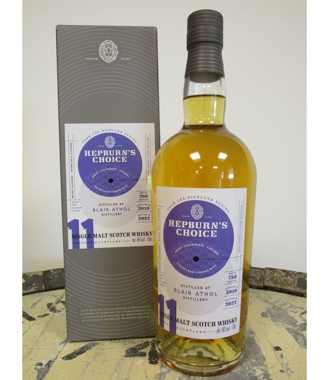 Blair Athol 11 Years Old 2010 Hepburn's Choice 0,70 ltr 46%