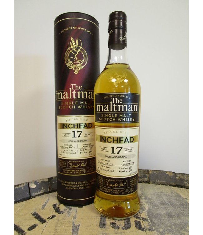 Inchfad 17 Years Old 2005 The Maltman 0.70 ltr 52.1%