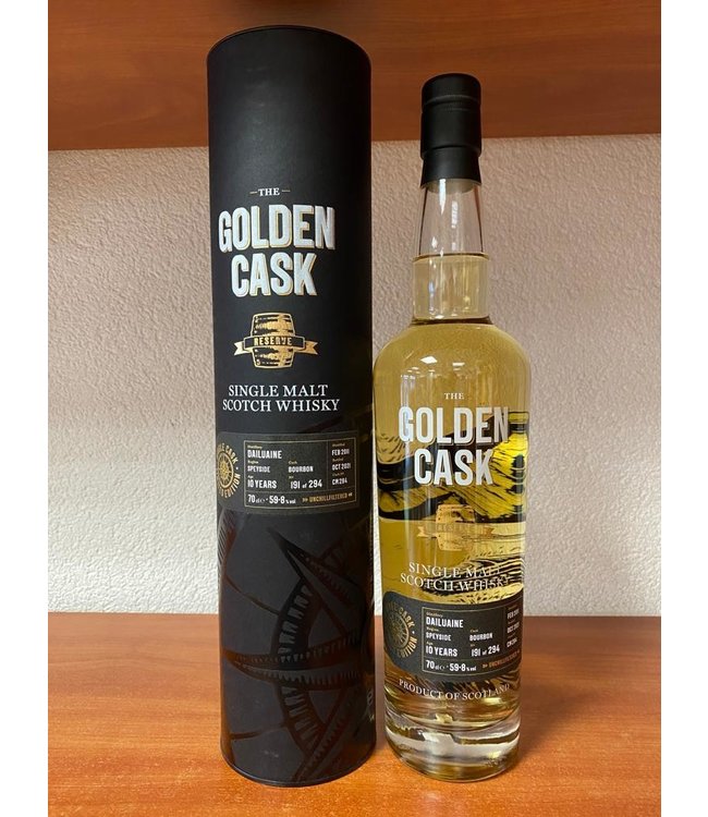 Dailuaine 10 Years Old 2011 The Golden Cask 0,70 ltr 59,8%