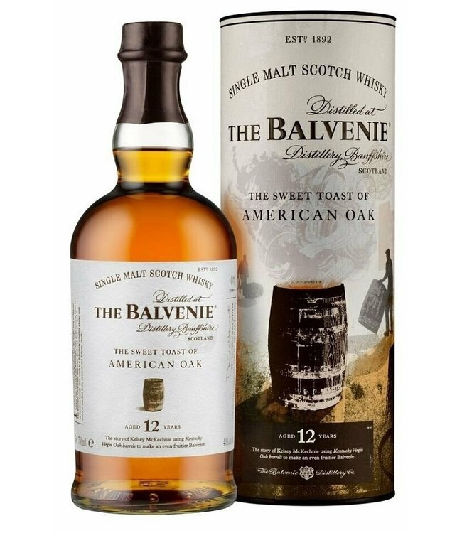 Balvenie 12 Years Old The Sweet Taste Of American Oak 0,70 ltr 43%