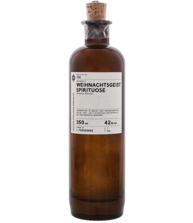 DSM No. 750 Apothekers Weihnachtsgeist Spirituose 0,35 ltr 42%