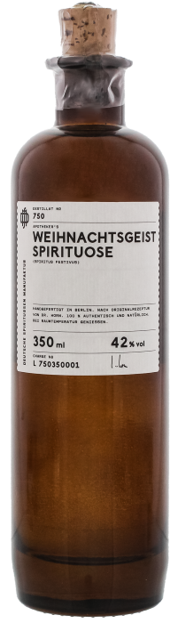 DSM No. 750 Apothekers Weihnachtsgeist Spirituose 0,35 ltr 42%