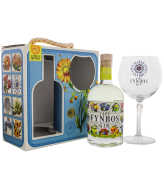 Cape Fynbos Cape Fynbos Gin Citrus Edition + Glas 0,50 ltr 43%