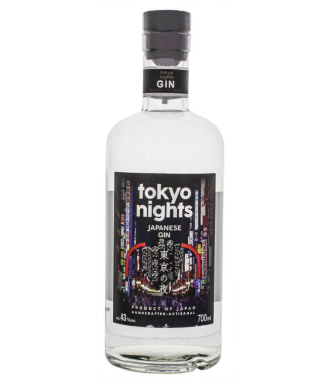Tokyo Nights Japanese Gin 0,70 ltr 43%