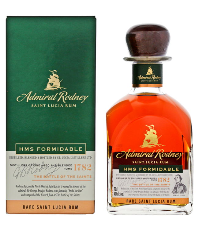 Admiral Rodney HMS Formidable Rare Rum 0,70 ltr 40%