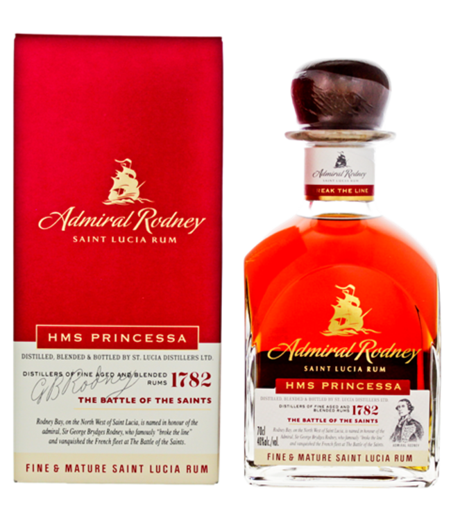 Admiral Rodney HMS Princessa Fine & Mature Rum 0,70 ltr 40%