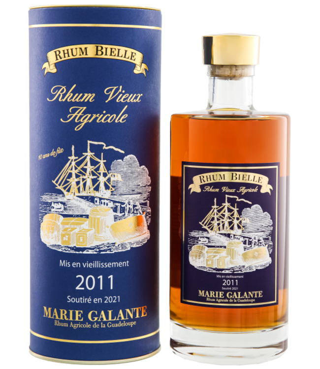 Bielle Rhum Vieux Agricole Millesime 2011/2021 10 Years Old 0,70 ltr 45%
