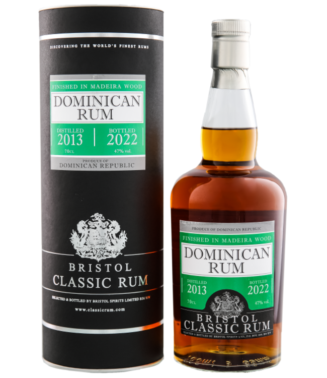 Bristol Dominican Madeira Finish 2013/2022 0,70 ltr 47%