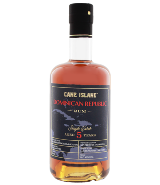 Cane Island Cane Island Dominican Republic Single Estate Rum 5 Years Old 0,70 ltr 43%