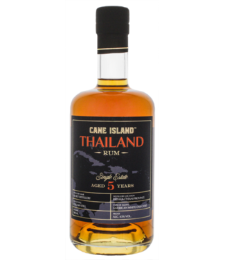 Cane Island Cane Island Thailand Single Estate Rum 5 Years Old 0,70 ltr 43%