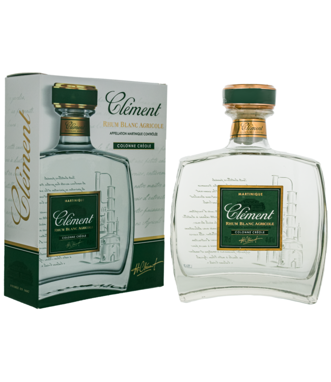 Clement Rhum Agricole Blanc Colonne Creole 0,70 ltr 49,6%