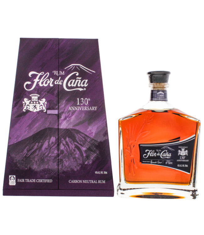 Flor de Cana 130th Anniversary 0,70 ltr 45%