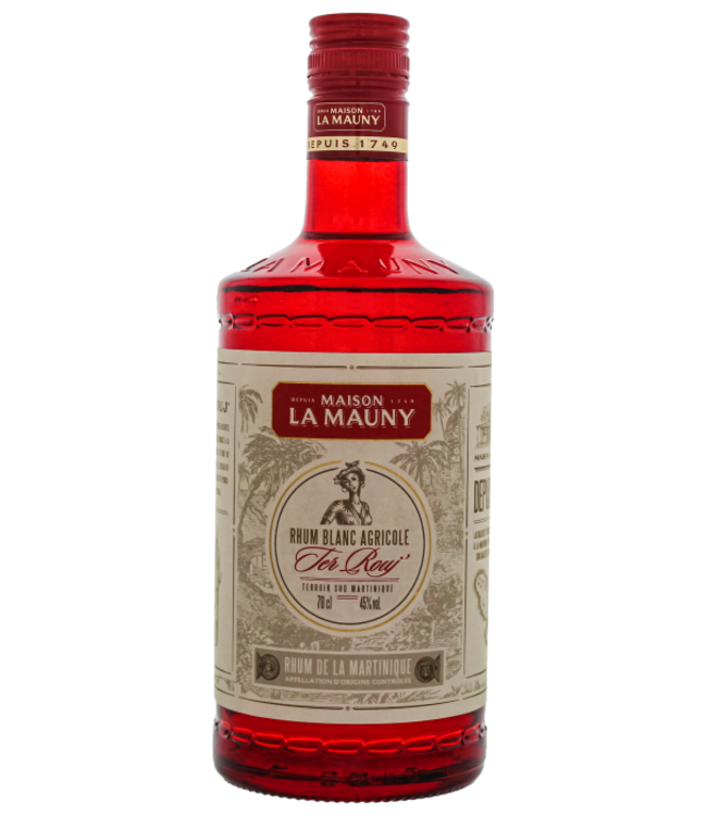 La Mauny Rhum Blanc Agricole Ter Rouj 0,70 ltr 45%