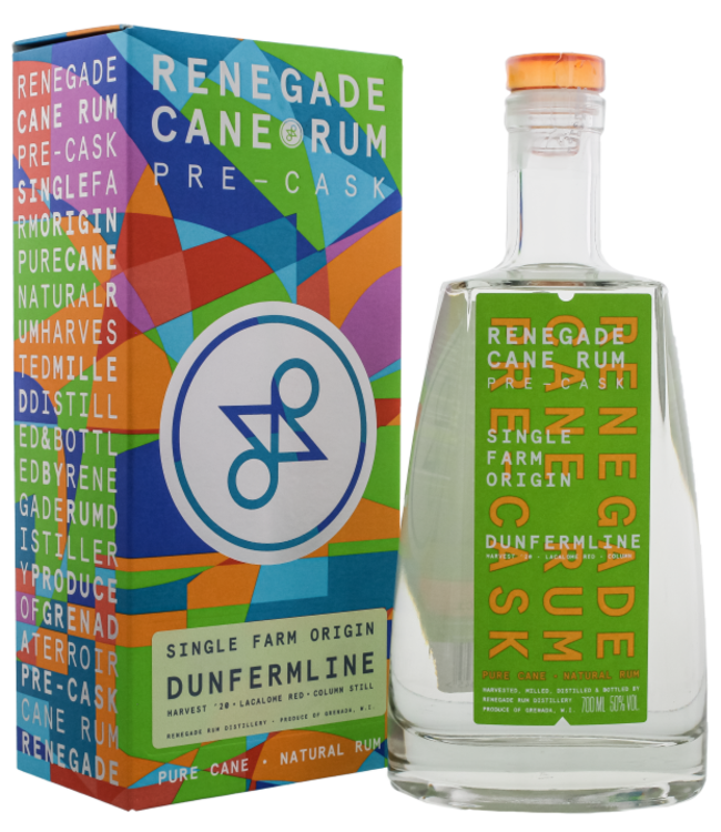 Renegade Cane Rum Pre Cask Dunfermline Column Still 0,70 ltr 50%