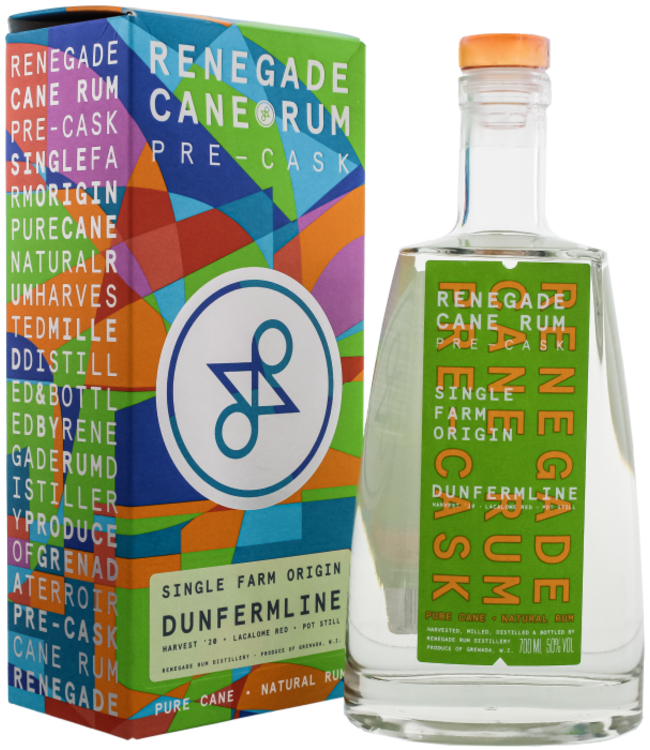 Renegade Cane Rum Pre Cask Dunfermline Pot Still 0,70 ltr 50%