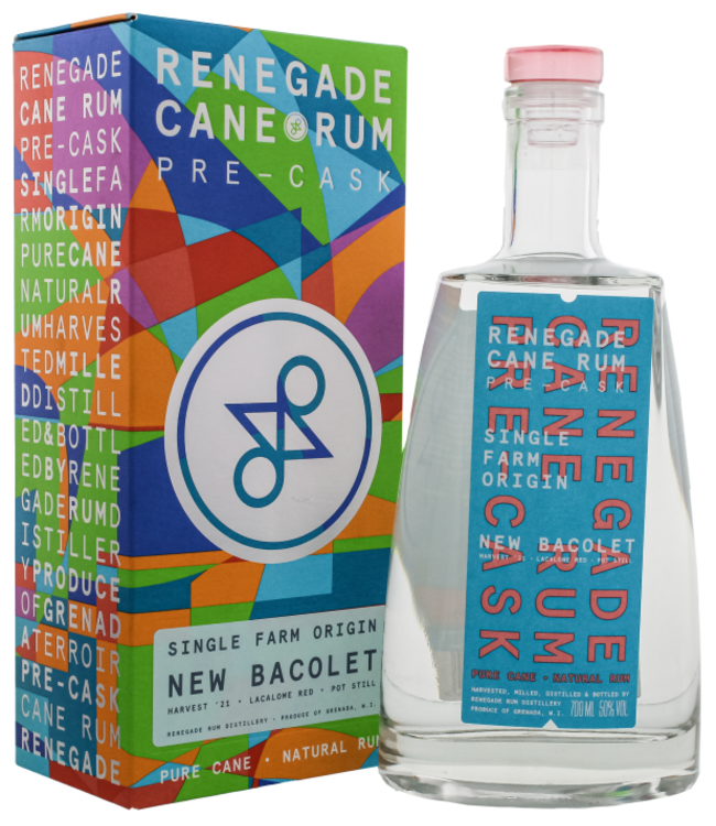 Renegade Cane Rum Pre Cask New Bacolet 0,70 ltr 50%