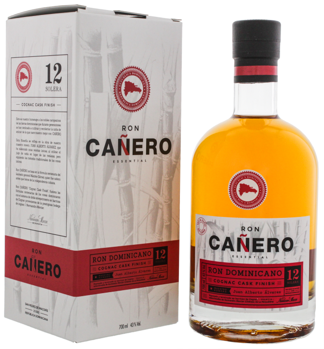 Ron Canero Essential 12 Years Old Cognac Finish 0,70 ltr 43%