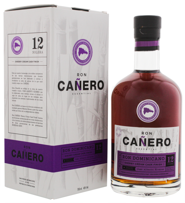 Ron Canero Essential 12 Years Old Sherry Cream Cask Finish 0,70 ltr 40%
