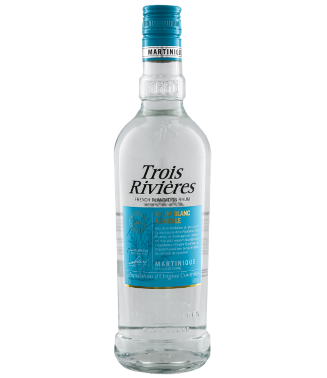 Trois Rivieres Rhum Blanc Agricole 0,70 ltr 40%