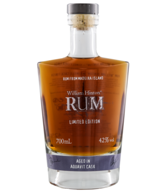 William Hinton William Hinton Rum Limited Edition 6 Years Old Aged in Aquavit Cask 0,70 ltr 42%