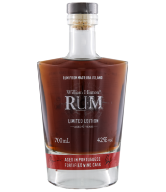 William Hinton William Hinton Rum Limited Edition 6 Years Old Aged in Portuguese Fortified Wine Cask 0,70 ltr 42%