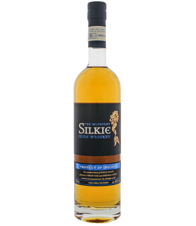 The Midnight Silkie Blended Irish Whiskey Non Chill Filtered 0,70 ltr 46%
