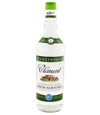 Clement Clement Rhum Agricole Blanc 1,00 ltr 40%