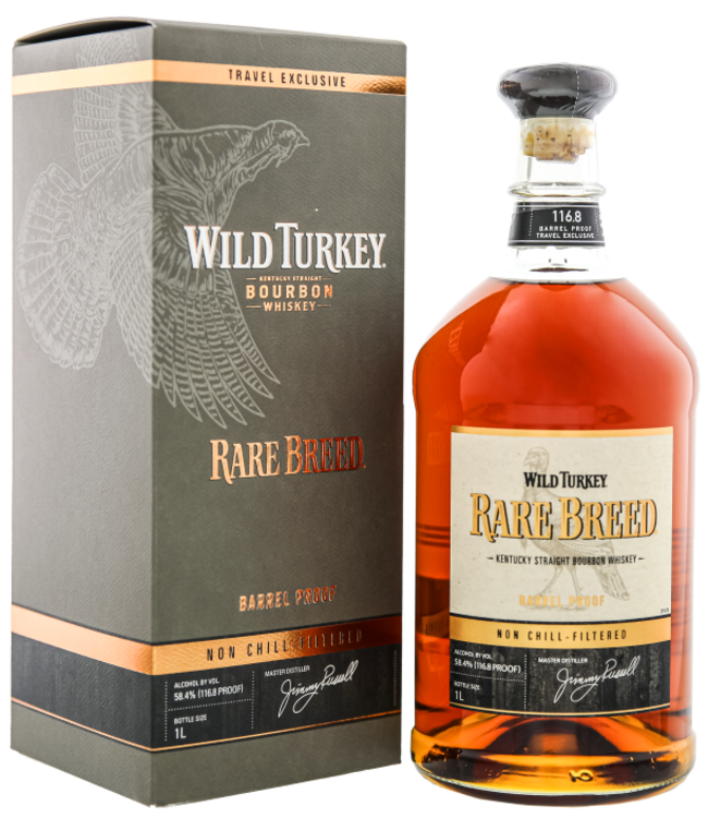 Wild Turkey Rare Breed 1,00 ltr 58,4%