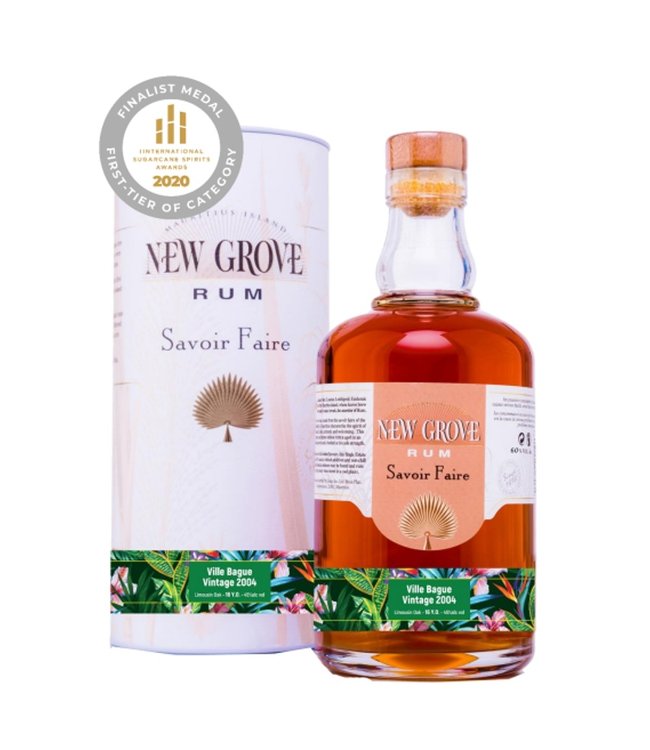 Rum New Grove Savoire Ville Bague 2004 0,70 ltr 45%