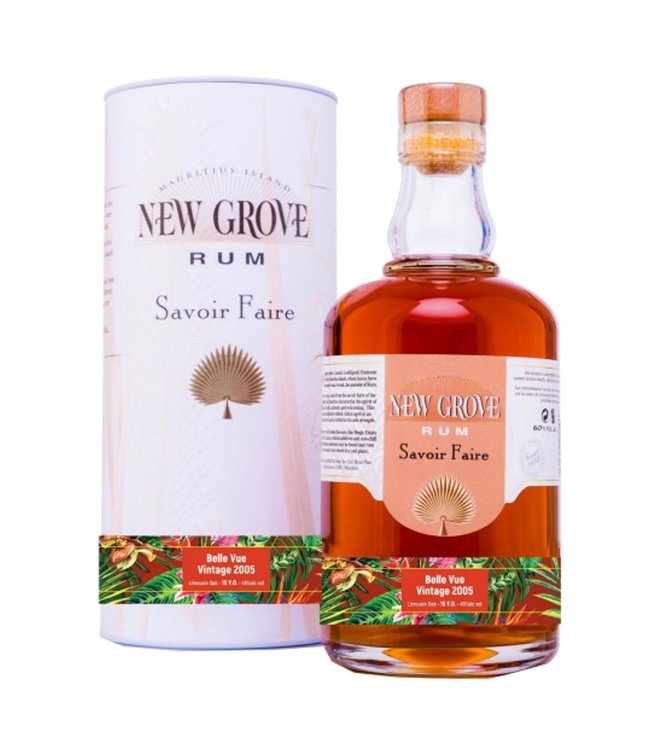 Rum New Grove Savoire Faire Belle Vue 2005 0,70 ltr 45%