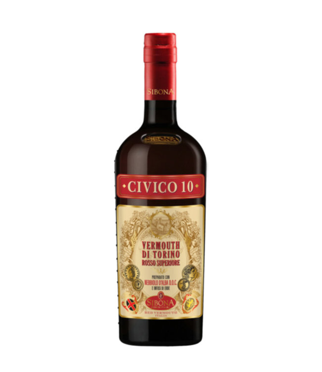 Vermouth Sibona Civico 10 0,75 ltr 18%