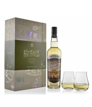 Compass Box Whisky Compass Box Peat Monster Met Glazen 0,70 ltr 46%