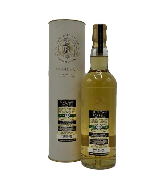 Whisky Duncan Taylor SC Tormore 11 Years Old 2010 0,70 ltr 54,5%