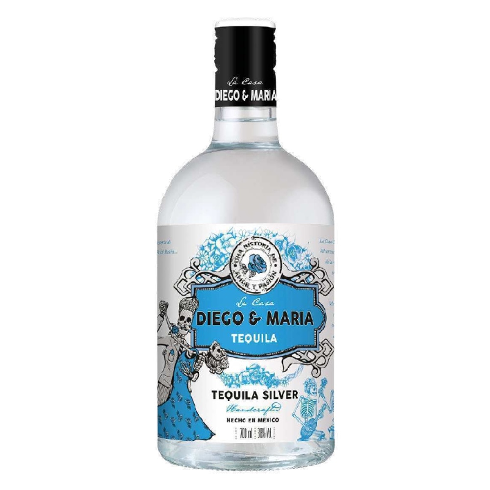 Tequila La Casa Diego & Maria Silver 0,70 ltr 38% 22.18