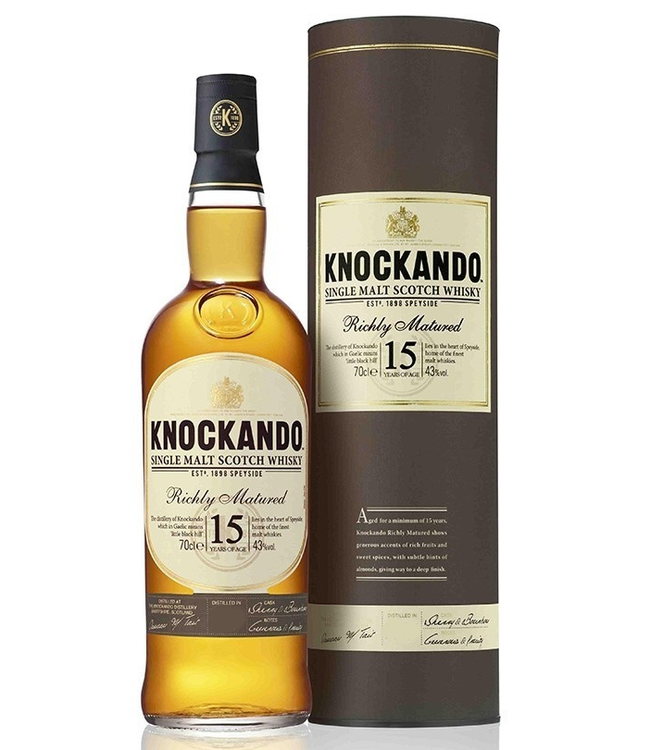Knockando 15 Years Old Rich Matured 0,70 ltr 43%