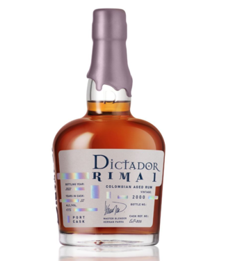 Dictador Dictador Rima Port Finish Vintage 2000 0.70 ltr 43%