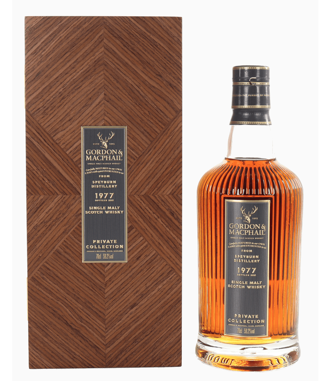 Speyburn 45 Years Old 1977 Gordon & Macphail Private Collection 0,70 ltr 59,2%