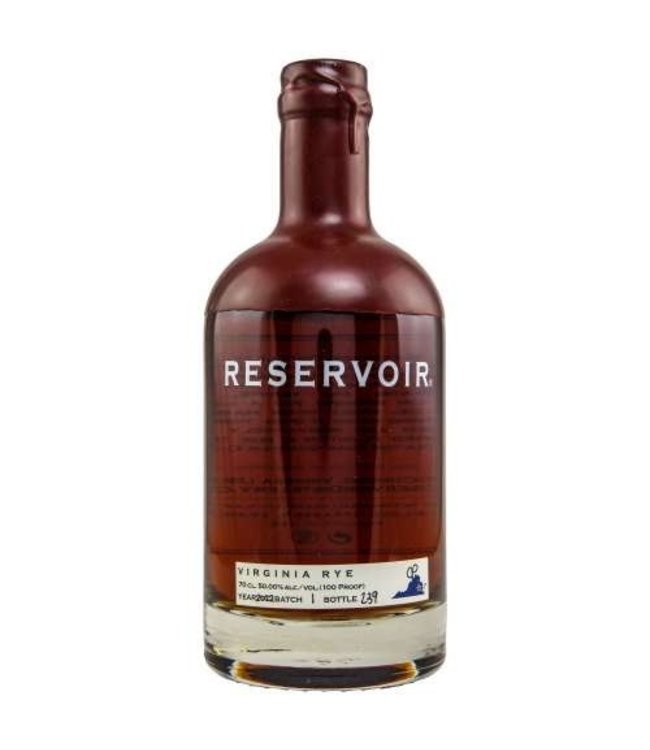 Reservoir Virginia Rye Whiskey 0,70 ltr 50%