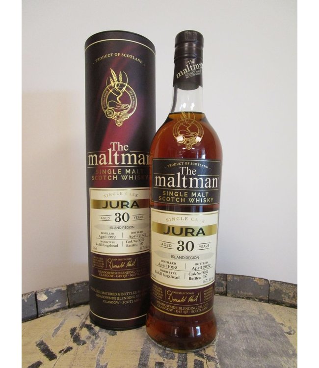Isle Of Jura 30 Years Old 1992 The Maltman 0.70 ltr 46.7%