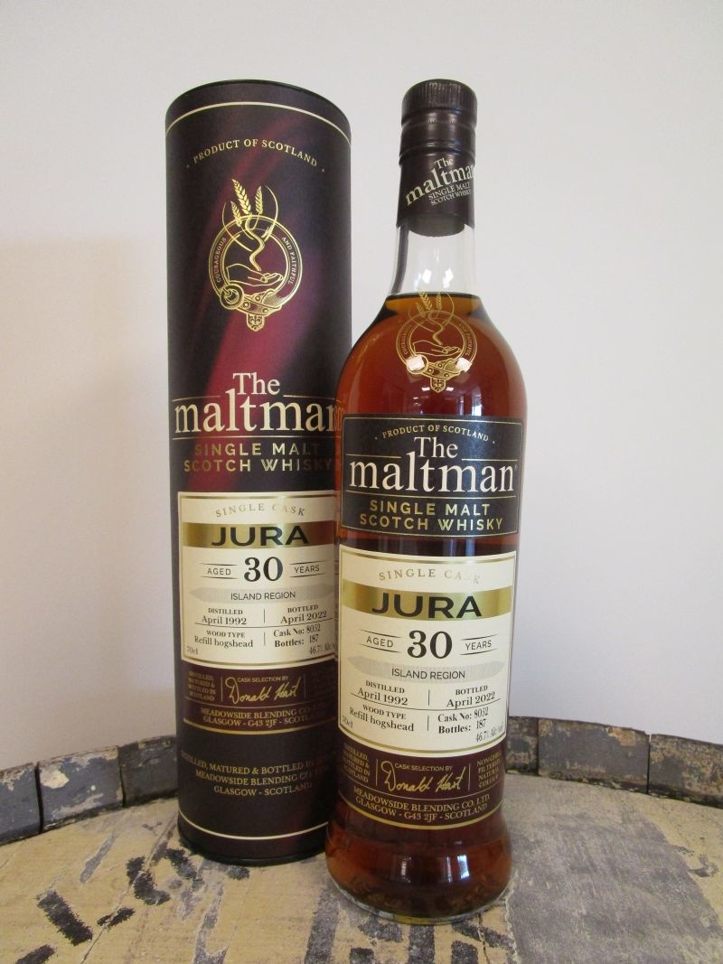 Isle Of Jura 30 Years Old 1992 The Maltman 0.70 ltr 46.7%