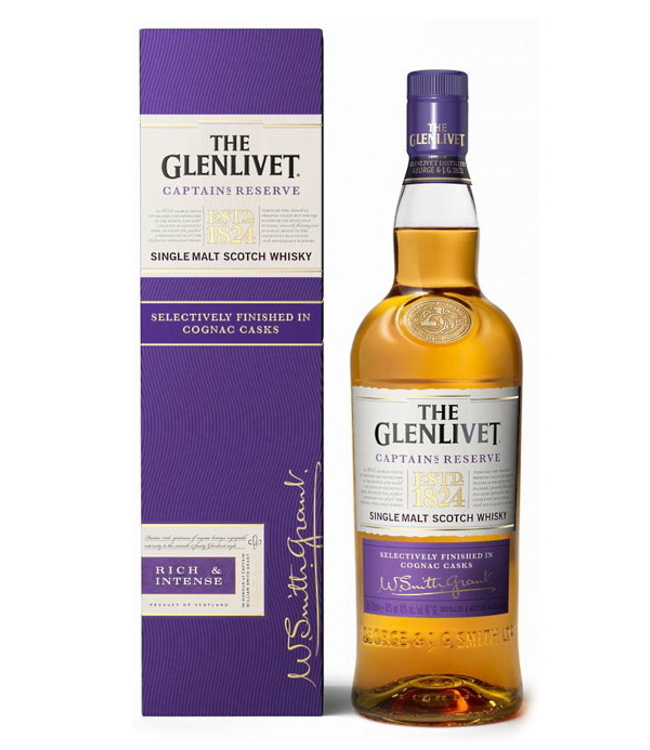 The Glenlivet Captain's Reserve 0,70 ltr 40%