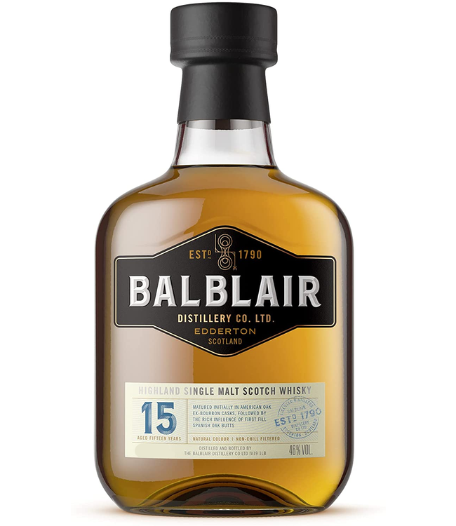 Balblair 15 Year Old 0,70 ltr 46%