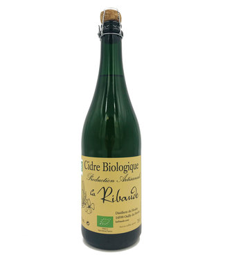 La Ribaude Cidre Biologique La Ribaude 0,75 ltr 3%