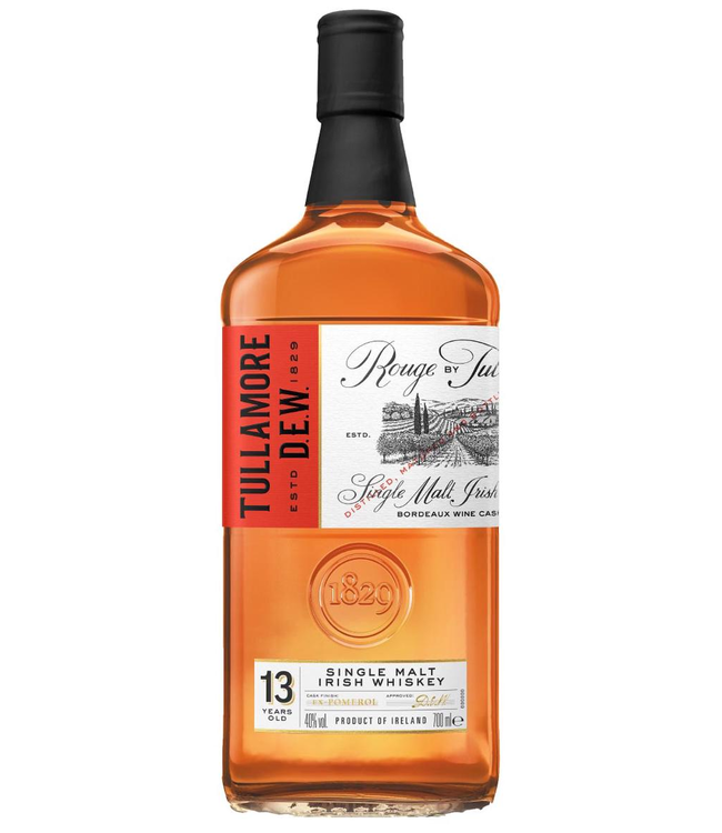 Tullamore Dew Rouge 13 Years Old 0,70 ltr 40%