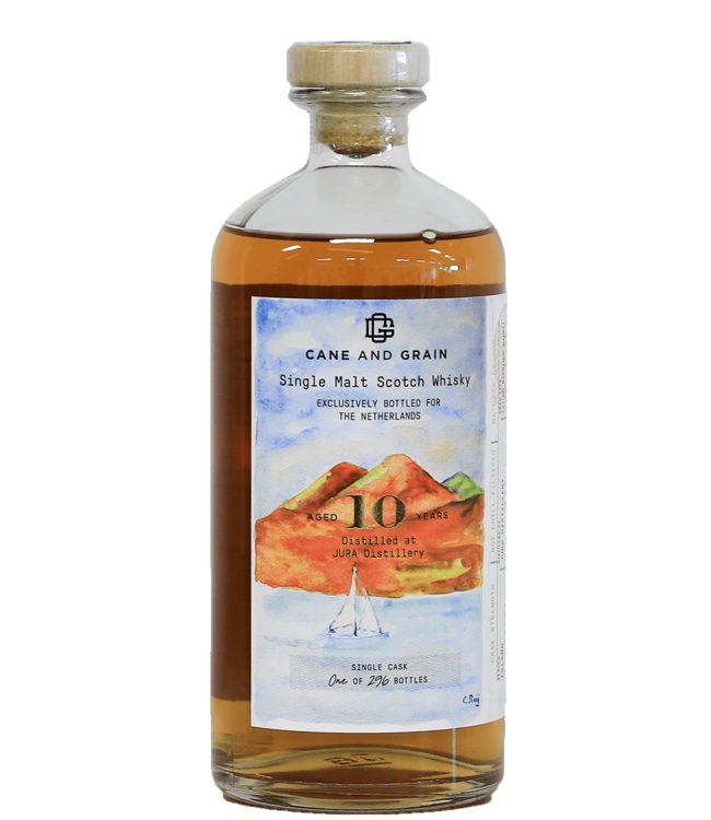 Isle Of Jura 10 Years Old Cane & Grain 0,70 ltr 57,8%
